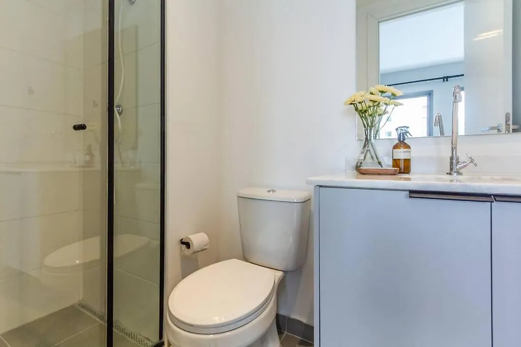 Apto Faria Lima, Insper E Hosp Sao Luiz 650Mts Itaim Bibi 1203 Sao Paulo Apartment