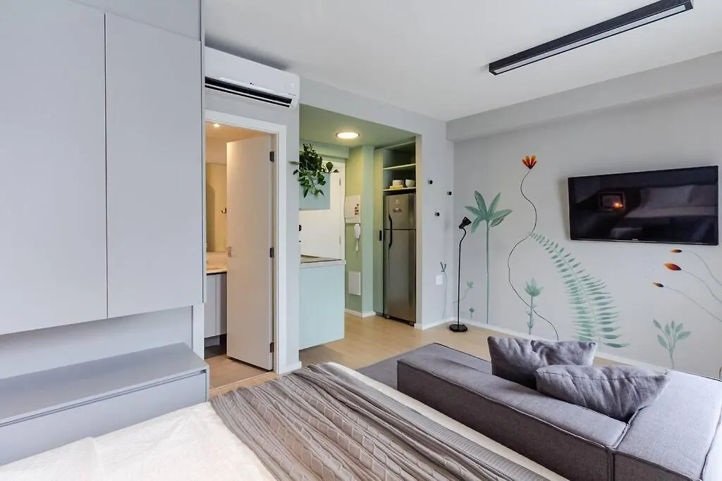 Apto Faria Lima, Insper E Hosp Sao Luiz 650Mts Itaim Bibi 1203 Sao Paulo Apartment