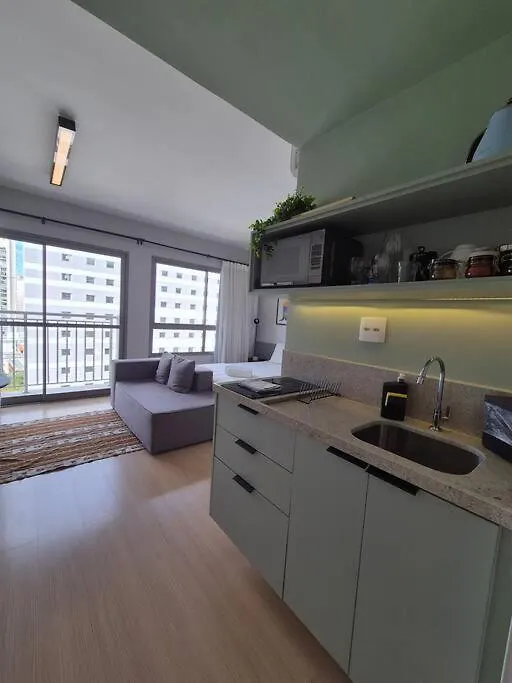 Apto Faria Lima, Insper E Hosp Sao Luiz 650Mts Itaim Bibi 1203 Sao Paulo Apartment