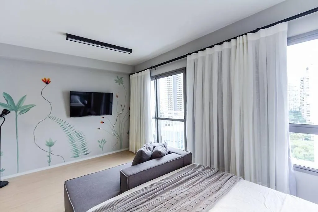 Apartment Apto Faria Lima, Insper E Hosp Sao Luiz 650Mts Itaim Bibi 1203 Sao Paulo Brazil