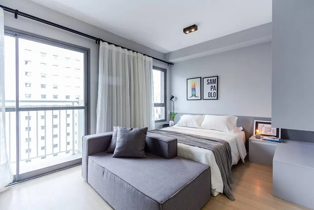 Apto Faria Lima, Insper E Hosp Sao Luiz 650Mts Itaim Bibi 1203 Sao Paulo Apartment